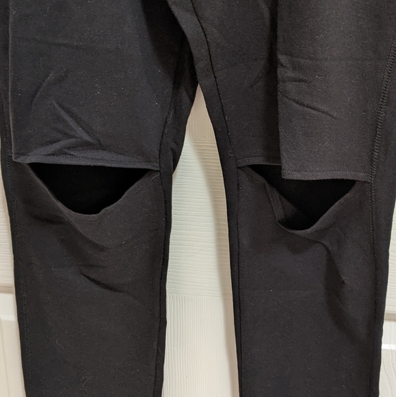 Sam Edleman Black Knee Slit Jogger Women's Size XS - Picture 5 of 13